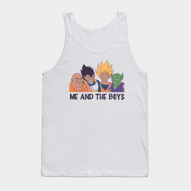 Me and The Boys Tank Top by MeFO